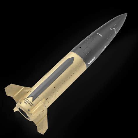 Lockheed Martin Mgm 140 Atacms 2 Tactical Missile 3d Model By 3dxin