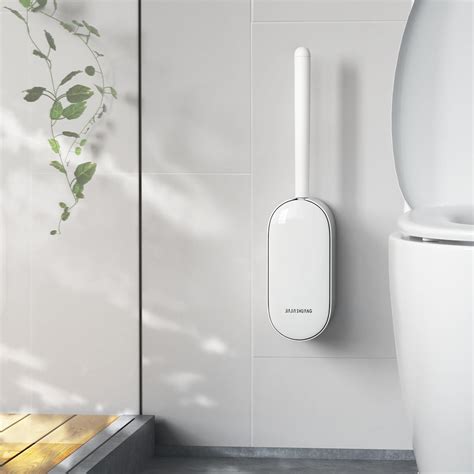 Wall-Mounted Toilet Bowl Brush – Space-Saving & Hygienic - RV Chicks
