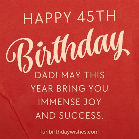 Happy 45th Birthday