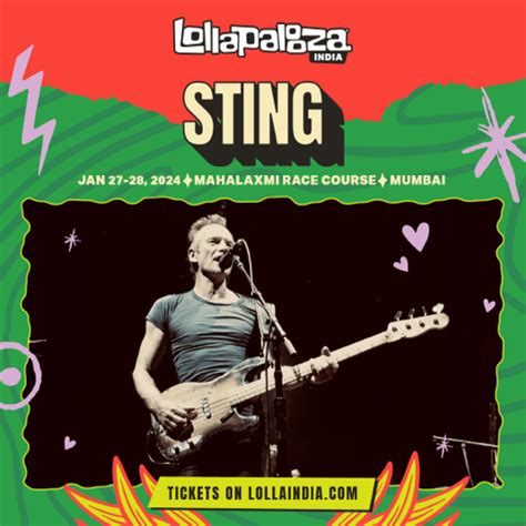 Sting News Lollapalooza India 2024 Unveils Grand Artist Line Up