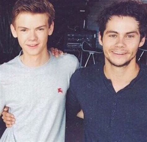 Dylan Obrien And Thomas Brodie Sangster For Christmas Please Dylan O