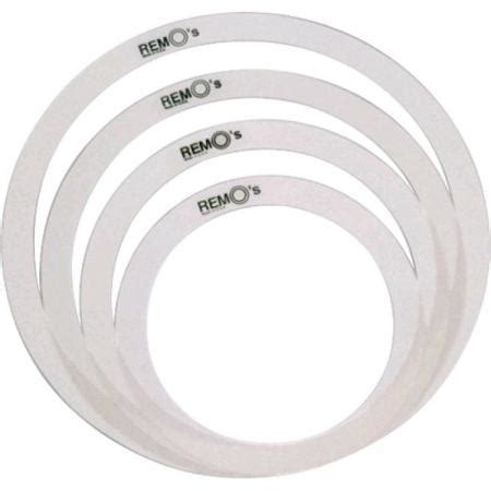 Remo RO 0244 00 Rem O Ring Set De 4 Sourdines Pour Tom Caiss Bax Music