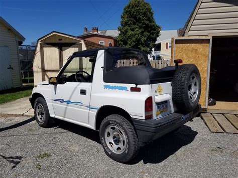 Geo Tracker Bestop Windjammer For Geo Suzuki Black Denim