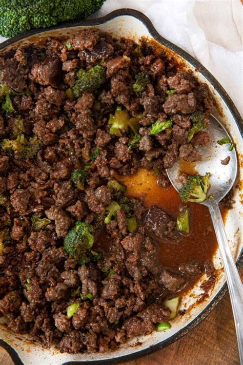 Ground Beef and Broccoli Recipe - Dinner, then Dessert