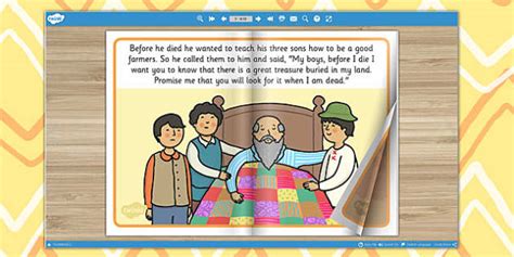 The Farmer And His Sons Ebook Teacher Made Twinkl