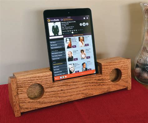 Build A Wooden Passive Speaker For Smart Phone Or Tablet Popular Woodworking