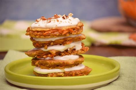 Deliciosos Hot Cakes Sabor Pastel De Zanahoria En 4 Pasos