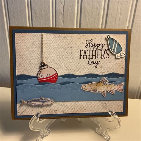 Pin By Pauline Johnson On Masculine Cards Fishing Cards Fishing