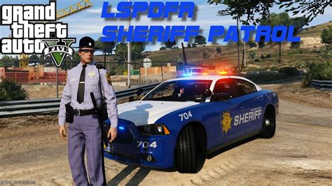 LSPDFR Sheriff Charger It Gets Real GTA V Police Mod Gameplay YouTube