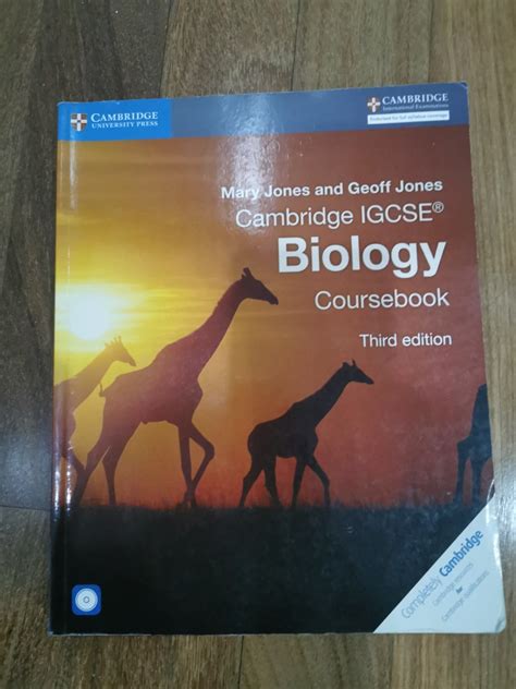 Cambridge IGCSE Biology Coursebook With CD ROM Hobbies Toys Books