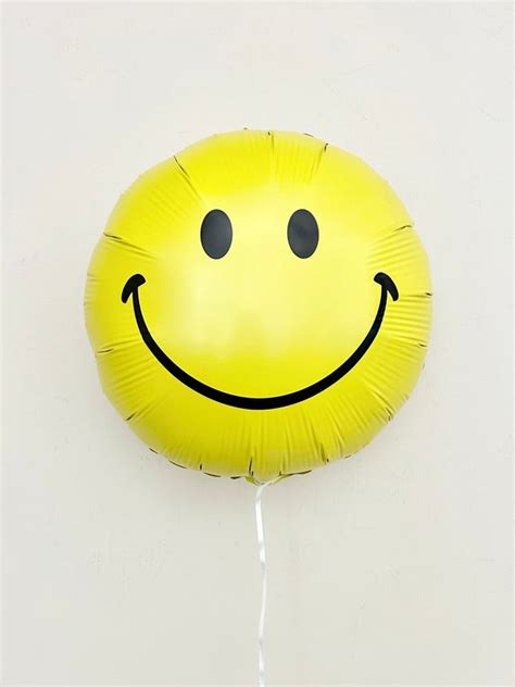 Smiley Face Balloonone Happy Dudeone Cool Dudesmile Balloonyellow