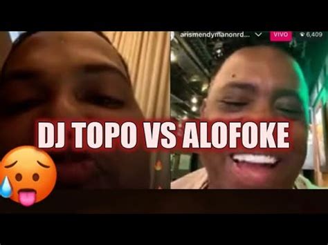 Alofoke Santiago Matias Discute Con Dj Topo Por El Alfa Youtube