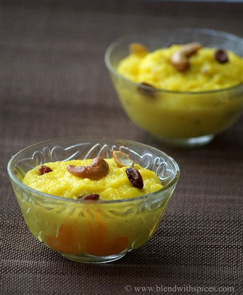 Paal Kesari Recipe - How to Make South Indian Milk Kesari Recipe