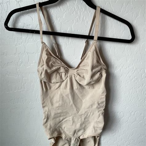 Nude Skims Bodysuit Size X X Skims Sizing Is Depop
