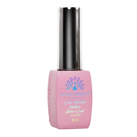 Base Coat Color French Global Fashion 8 Ml Nude 06 EMAG Ro