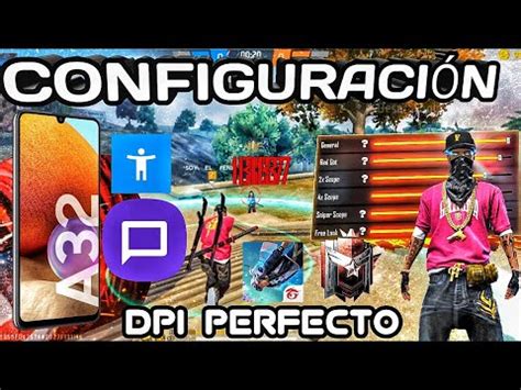 CONFIGURACION Para SAMSUNG A32 DPI SUPRESOR CUSTOM HUD FREE FIRE