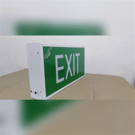 Jual LAMPU EXIT EMERGENCY LED OUTBO EXIT SIGN OUTBOW EMERGENCY EXIT