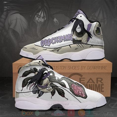 Hot Orochimaru Naruto Anime Air Jordan Sneaker Express Your Unique Style With Boxboxshirt