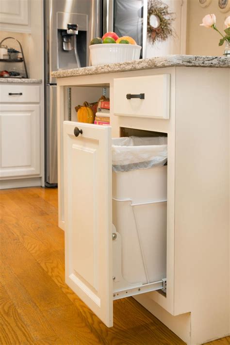Clever Ideas to Hide Your Kitchen Trash Can
