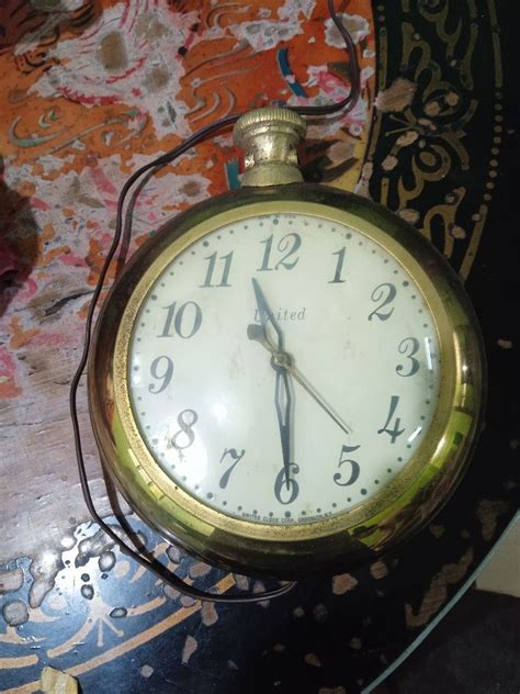 Antique Wall Clock On Carousell