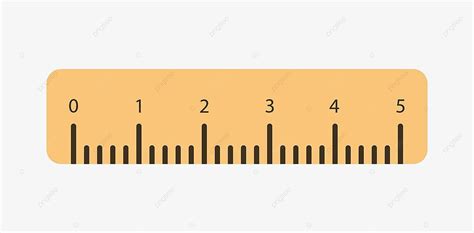 Vector Ruler Icon Isolated On White Background Width Centimeter Size