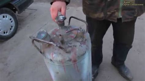 Ресивер для компрессора из газового баллона. Покраска. Ресивер для ...
