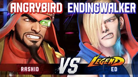 Sf6 Angrybird Rashid Vs Endingwalker Ed High Level Gameplay Youtube