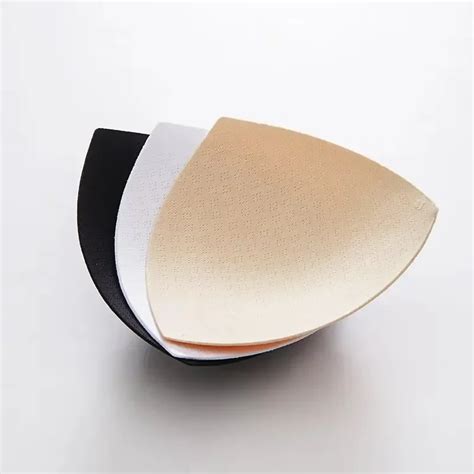 Removeable Push Up Bra Pad Triangle Cups Bikini Swimsuit Padding Chest Insert Foam Pads