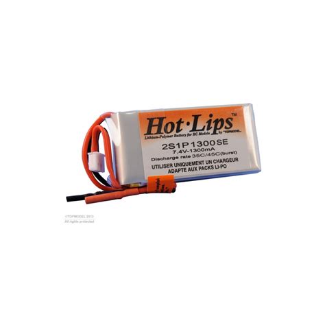 Batteries De Propulsion Avions RC PACK LiPo HOT LIPS V MAh S P XT FLASH RC