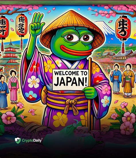 Pepe Makes History Becomes The First Meme Coin To Enter Japanese