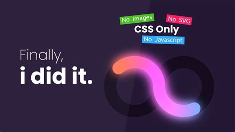 Infinity Css Only Animation Effects Youtube