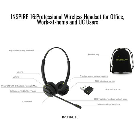 Addasound Headset: Noise Canceling Bluetooth Headset