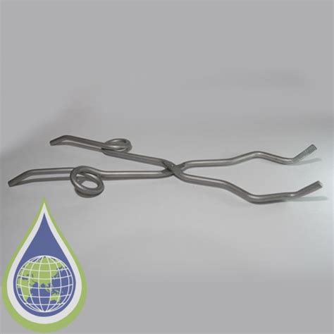 Crucible Tongs Heavy Duty With Hand Rest Made Of 18 8 Stainless Steel