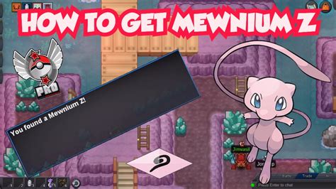 How To Get Mewnium Z Z Crystals In Pokemon Revolution Online Youtube