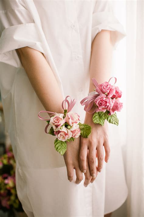 Alg Wedding Corsage Wrist Flowers For Bride And Groom Bridesmaids 市販