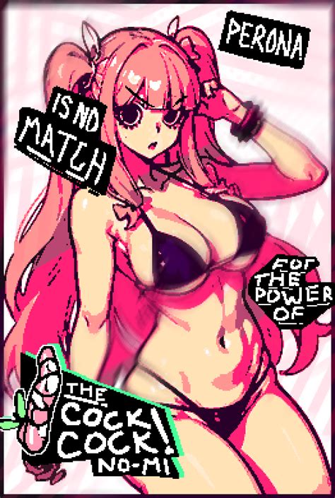 Kairv Perona One Piece 1girl Bikini Black Eyes Blunt Bangs Bracelet Breasts Cleavage