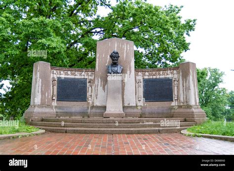 The monument to Lincoln's civil war Gettysburg Address. Located in the ...