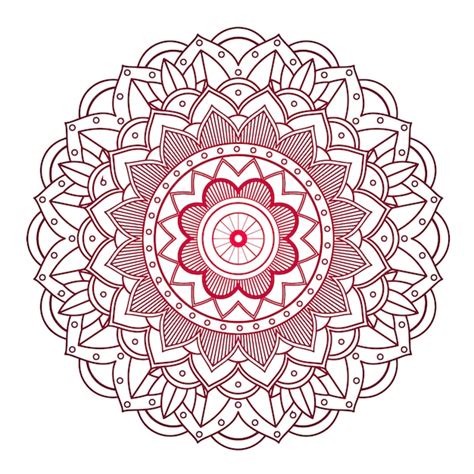 Dise O De Mandala Vector Gratis