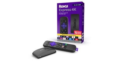 Roku Express 4K | 4K & HDR Streaming Device | Roku