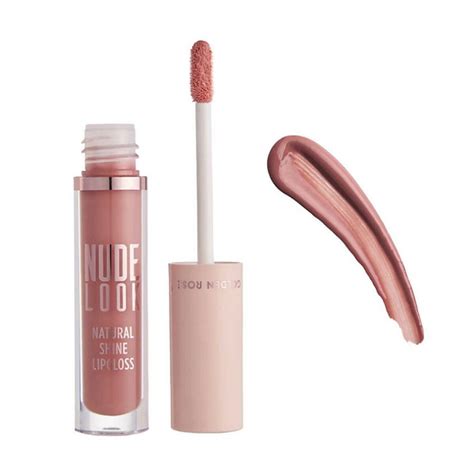 GOLDEN ROSE Блеск для губ NUDE LOOK NATURAL SHINE Lipgloss 03 купить