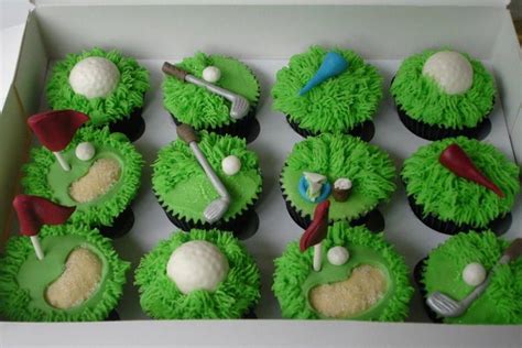 golf cupcakes ideas - Bing Images #fantasygolf | Golf birthday cakes