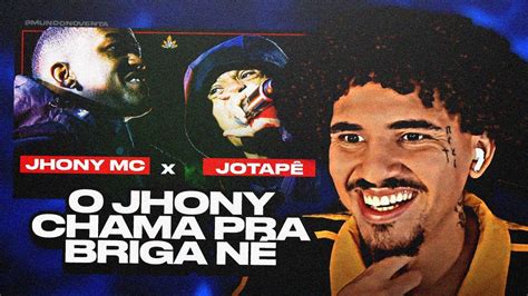 Noventa Reage A Pegou Fogo Jhony Mc Rj X Jotap Batalha Da