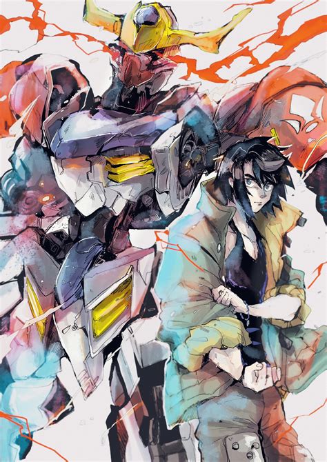 Mikazuki Augus Gundam Barbatos And Gundam Barbatos Lupus Gundam And