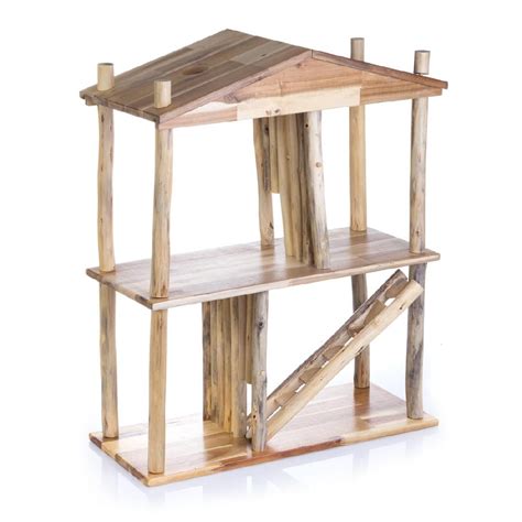 Natural Wooden Dolls House Step4