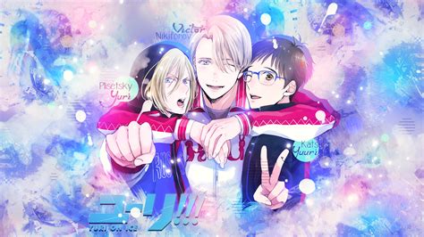 Yuri On Ice Hd Wallpaper Victor Yuuri Yuri By Decidiuouss