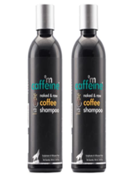 Buy MCaffeine Set Of Naked Raw Coffee Shampoo With Protein Argan