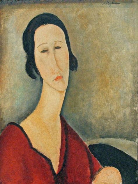 Frau Z Von Amedeo Modigliani Hochwertiger Kunstdruck