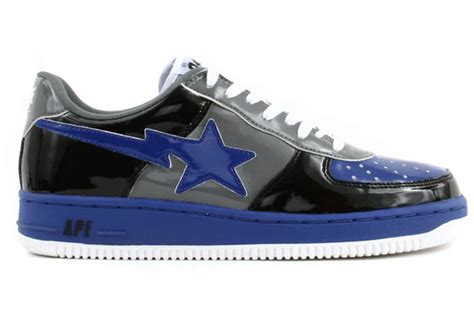 A Bathing Ape Bape Sta Low Blue Black Fs 001 402 Us