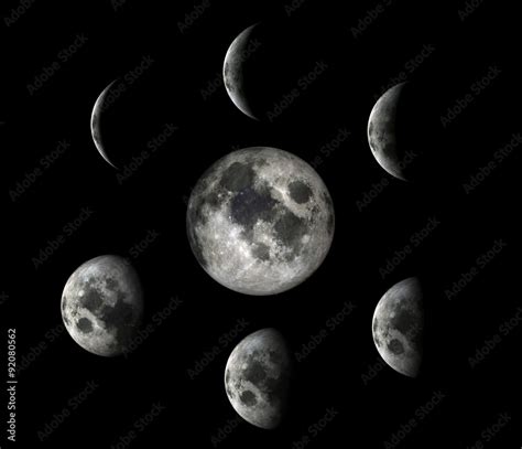 Full Moon Phases.Elements of this image furnished by NASA Stock Photo ...