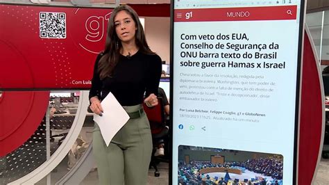 Vídeo G1 em 1 Minuto Lista semanal de vaga de emprego e Veto dos EUA